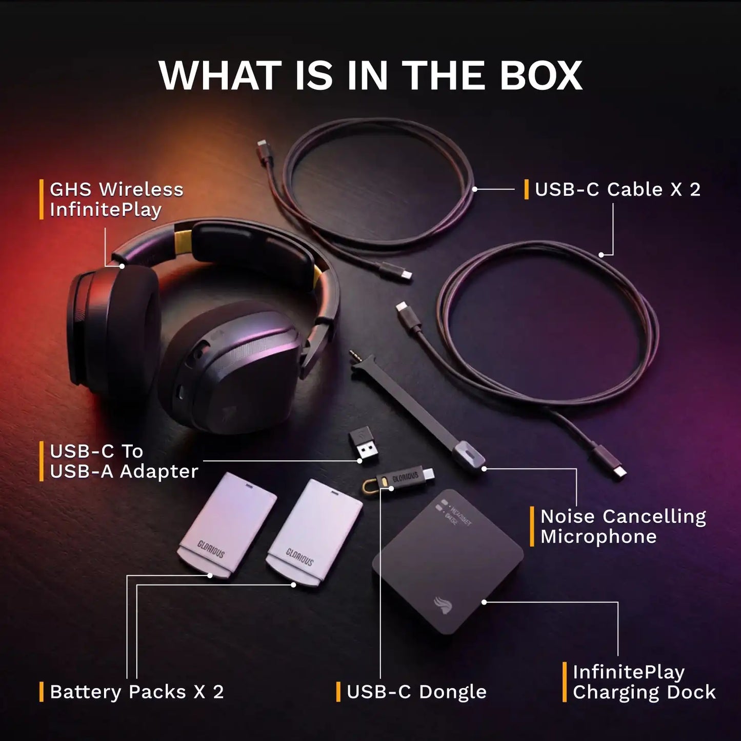GHS Wireless InfinitePlay Audio Headset