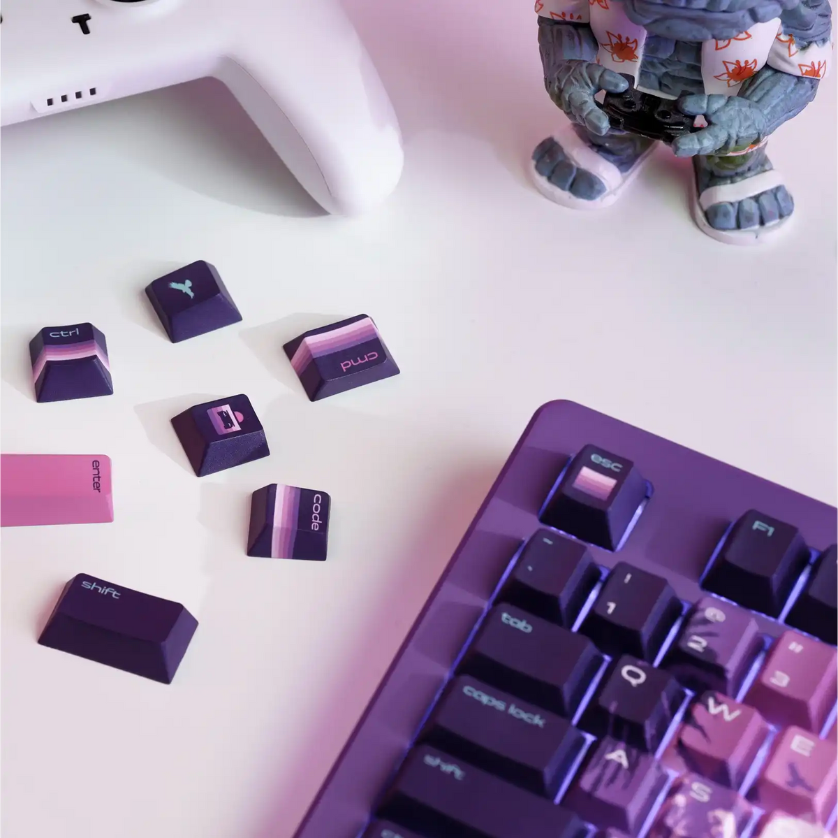 GPBT Synth Sunset Keycaps