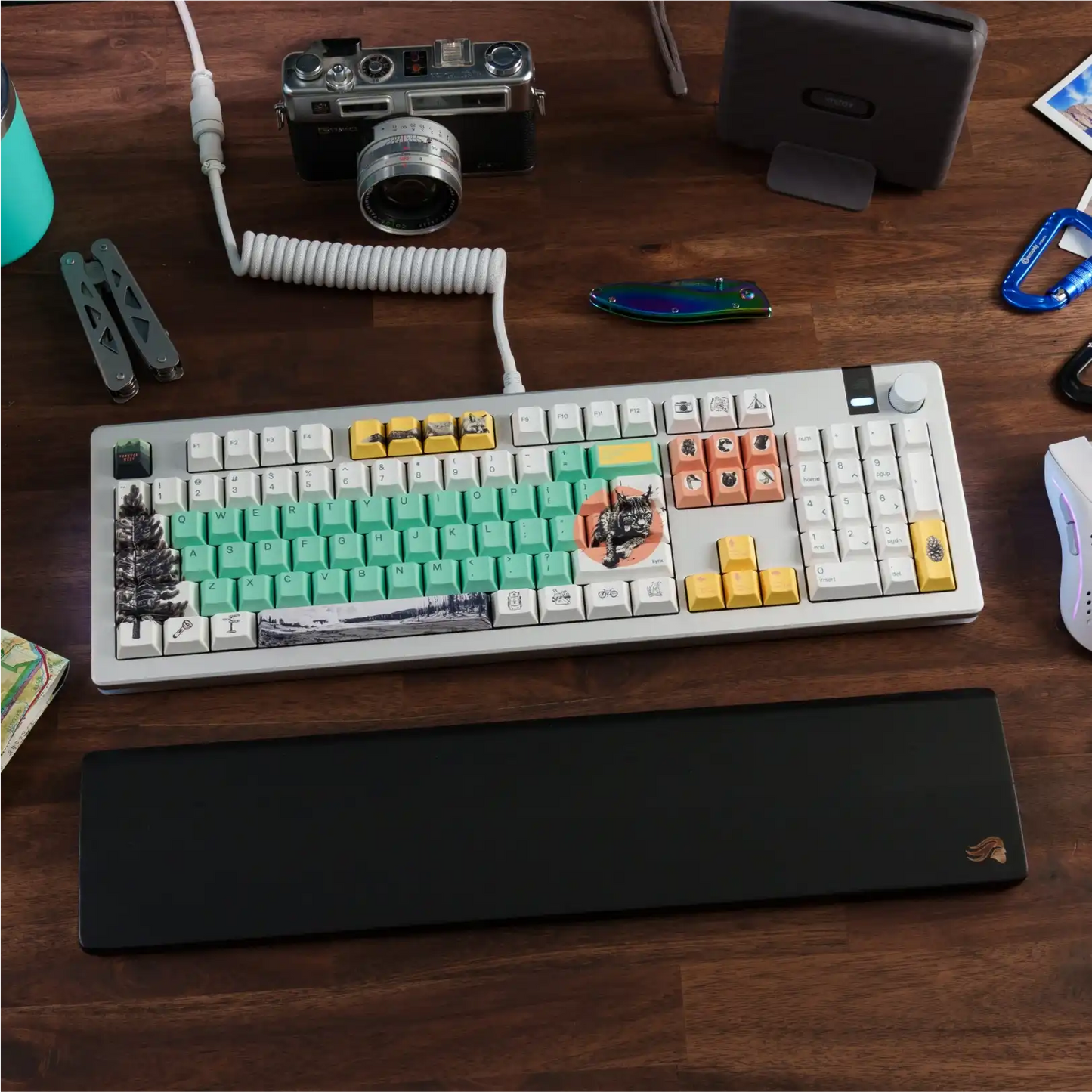 NPCA + Glorious GPBT National Parks Collection Keycaps