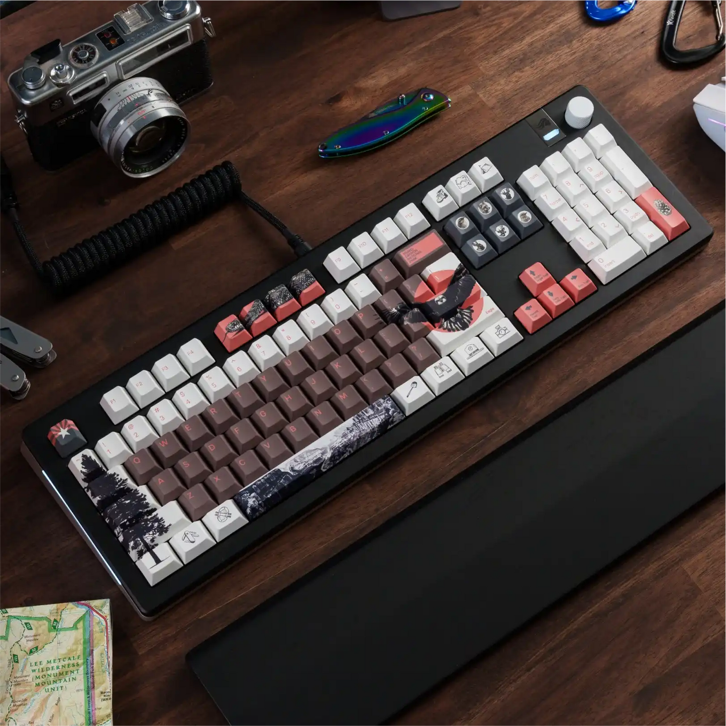 NPCA + Glorious GPBT National Parks Collection Keycaps