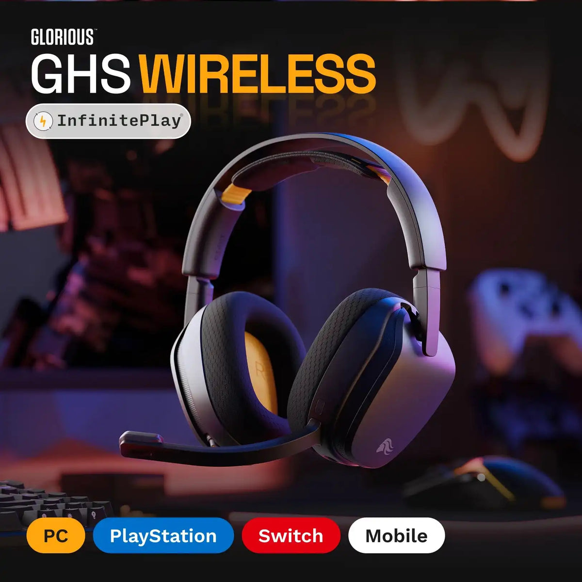 GHS Wireless InfinitePlay Audio Headset