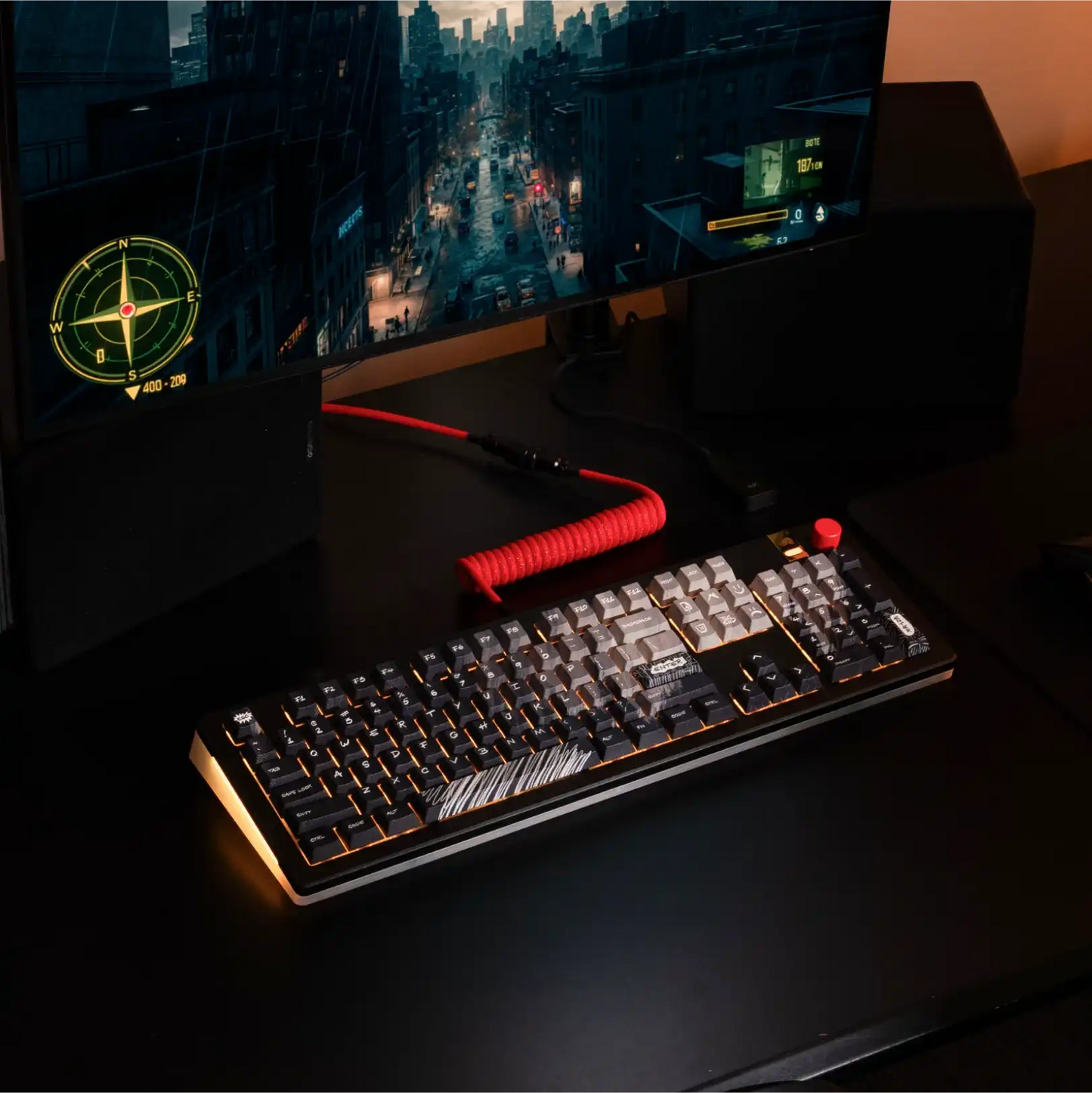 GPBT Ink Noir Keycaps