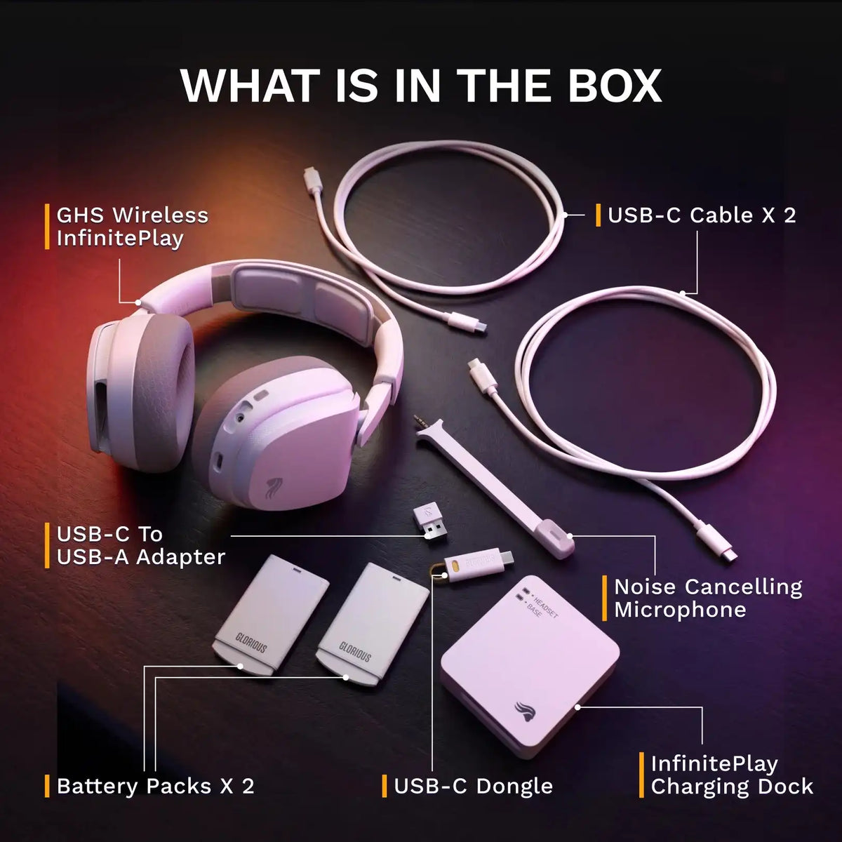 GHS Wireless InfinitePlay Audio Headset
