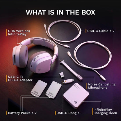 GHS Wireless InfinitePlay Audio Headset