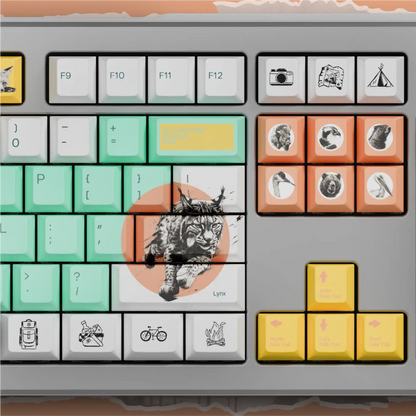 NPCA + Glorious GPBT National Parks Collection Keycaps
