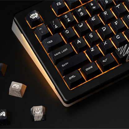 GPBT Ink Noir Keycaps