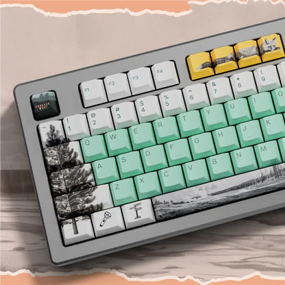 NPCA + Glorious GPBT National Parks Collection Keycaps