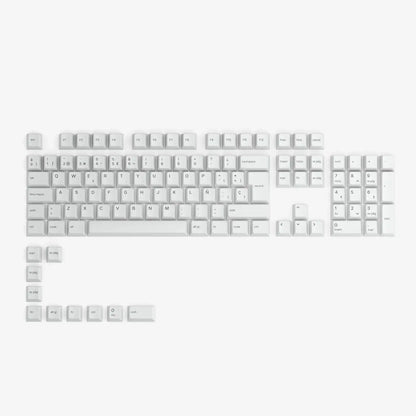 GPBT Arctic White Dye Sublimated Keycaps