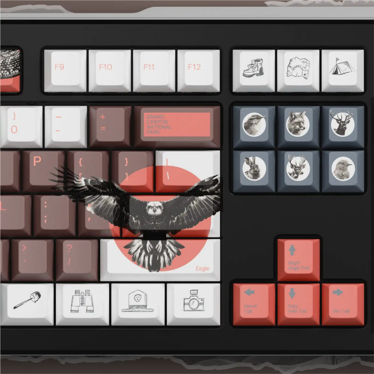 NPCA + Glorious GPBT National Parks Collection Keycaps