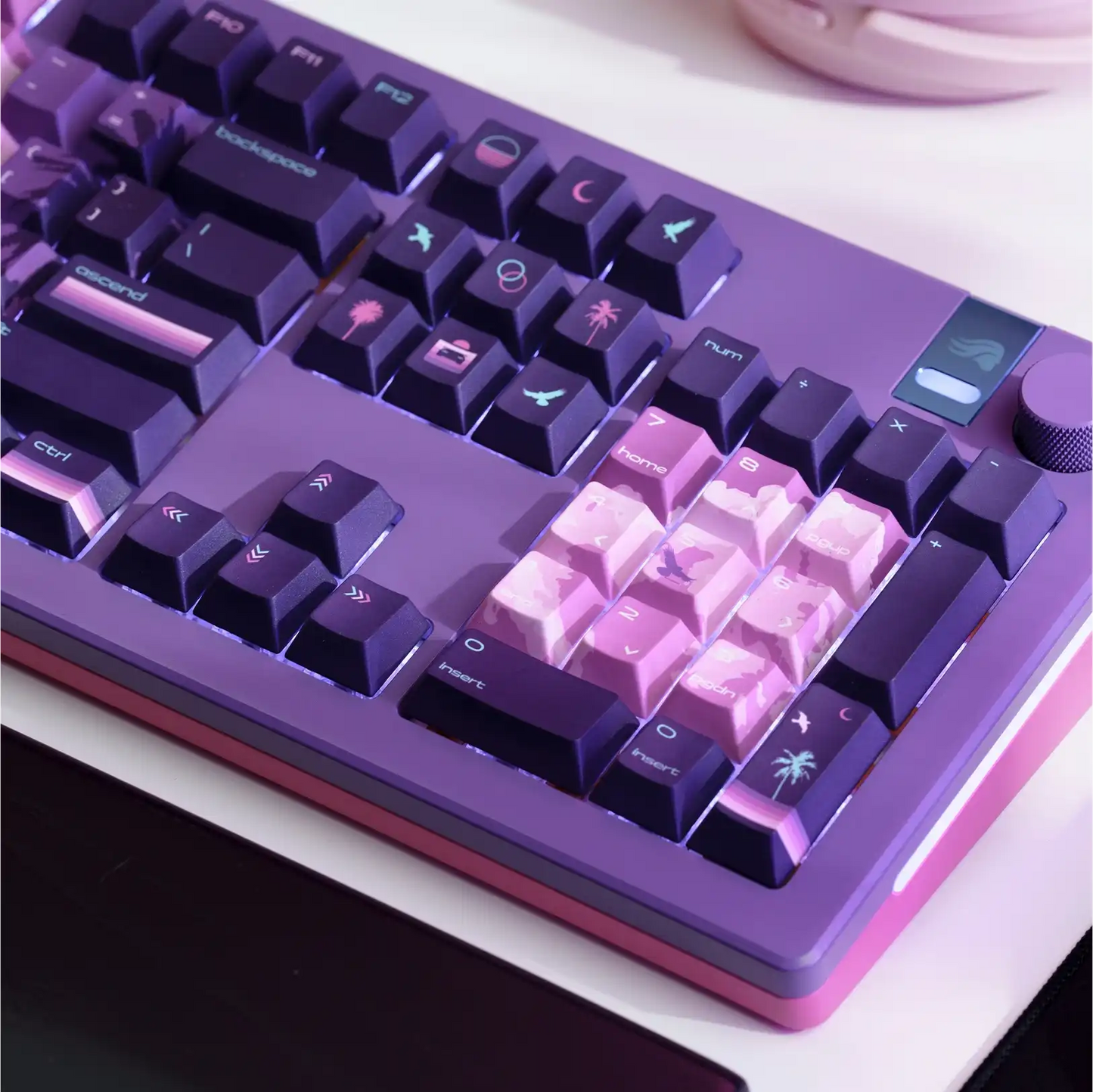 GPBT Synth Sunset Keycaps