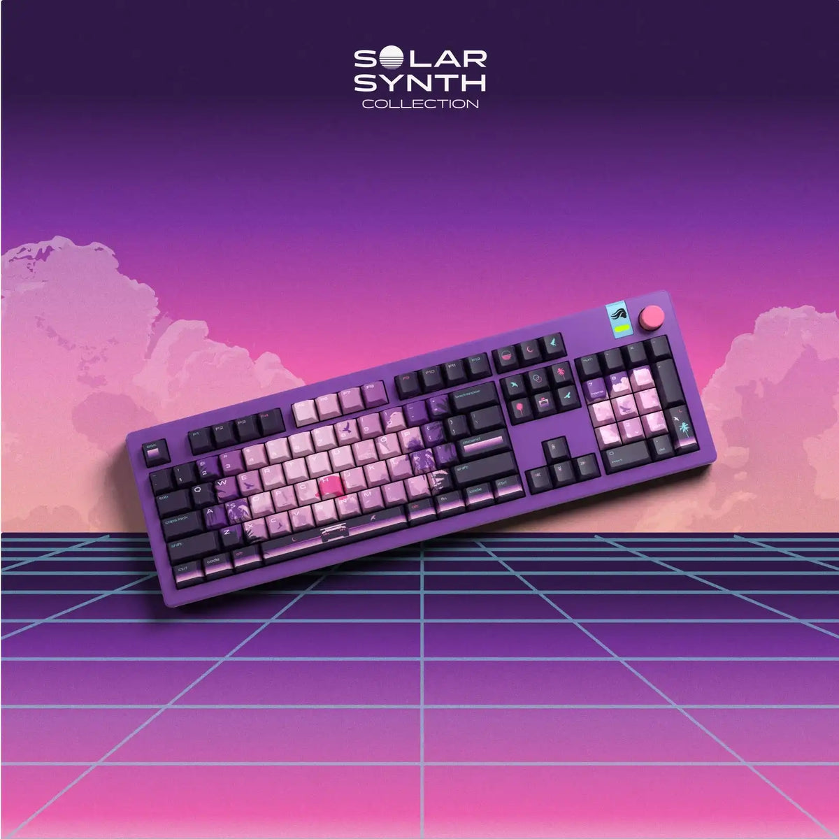 GPBT Synth Sunset Keycaps