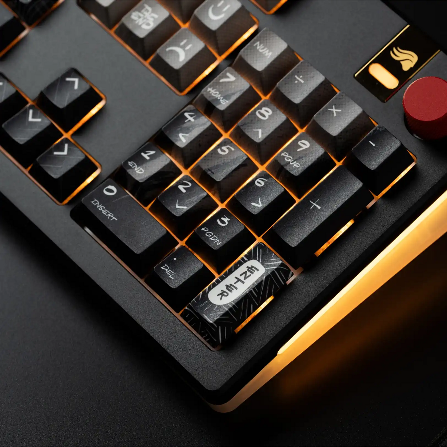 GPBT Ink Noir Keycaps