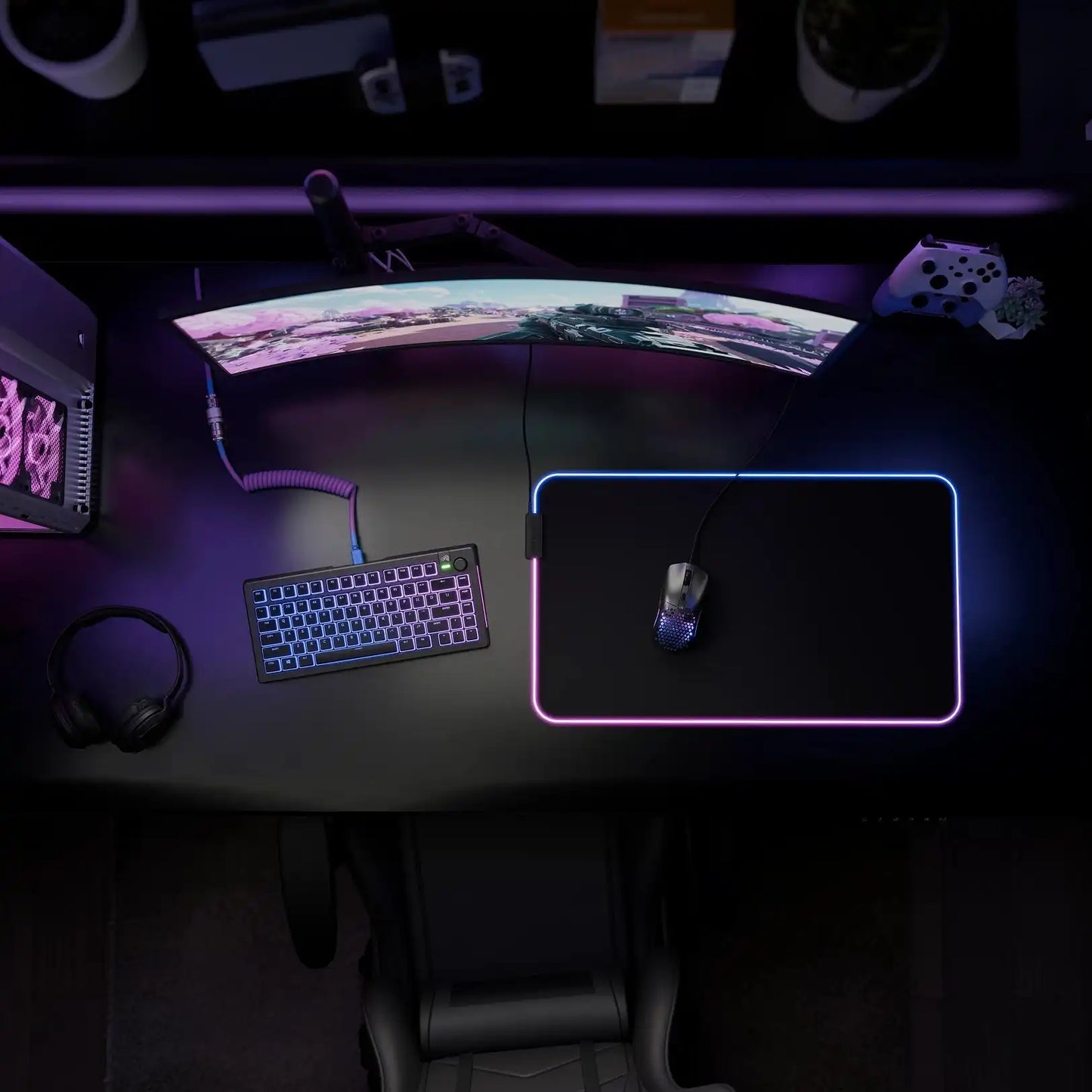 GMP 2 GLED RGB Gaming Mouse Pad