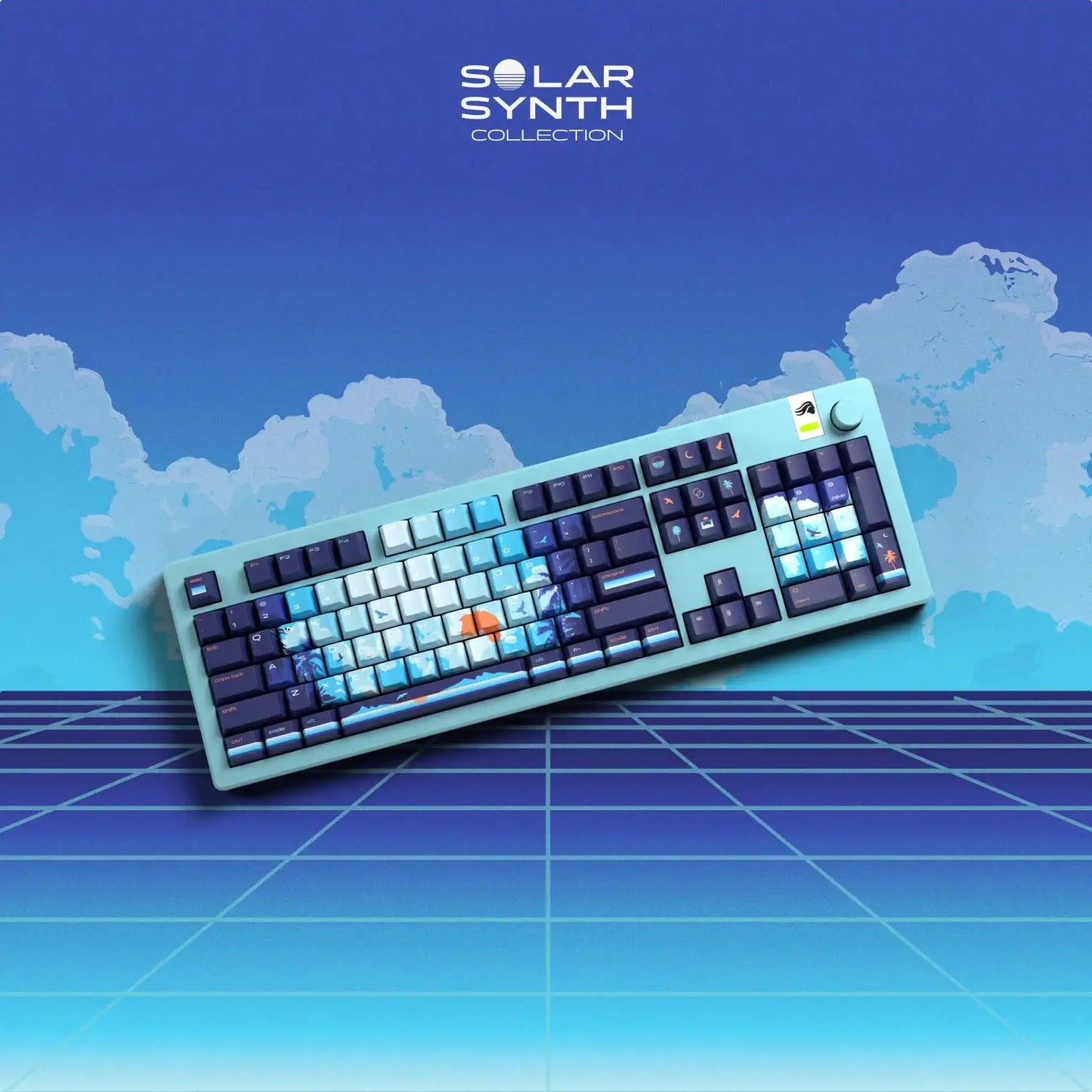 GPBT Synth Sunrise Keycaps