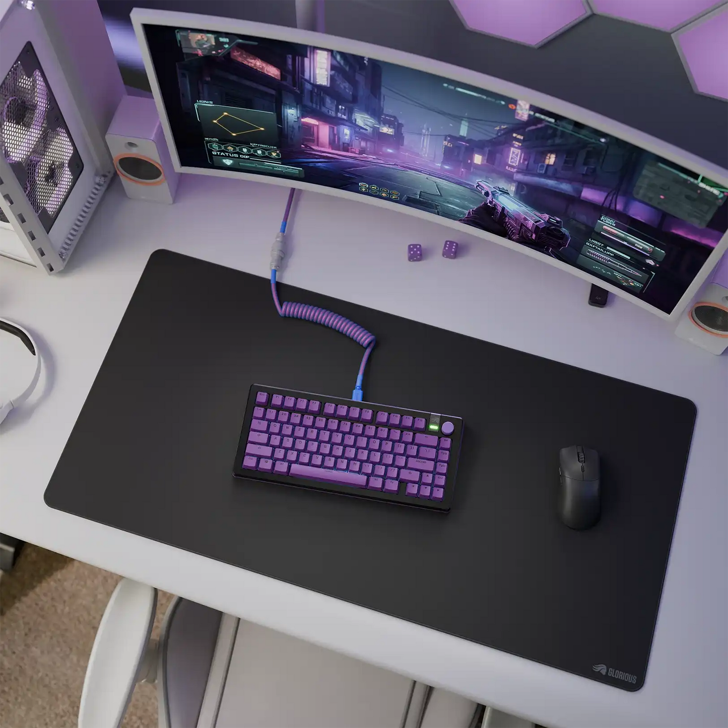 GPBT Epic Purple Basics Keycaps